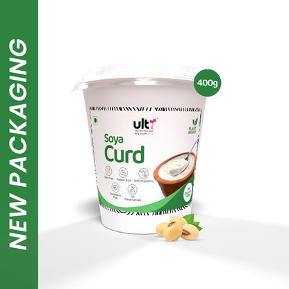 Ultx Soya Curd, 400gm (Pack of 2 & 4) (Bangalore only)