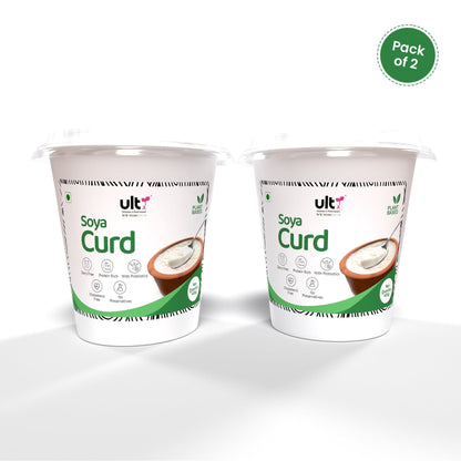 Ultx Soya Curd, 400gm (Pack of 2 & 4) (Bangalore only)