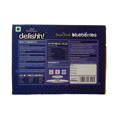 Delishh Frozen Blueberry (Bangalore Only)