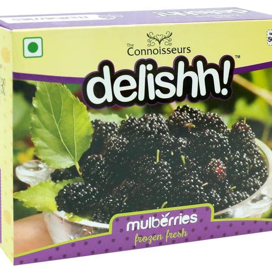 Delishh Frozen Mulberries, 500gm