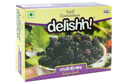 Delishh Frozen Mulberries, 500gm