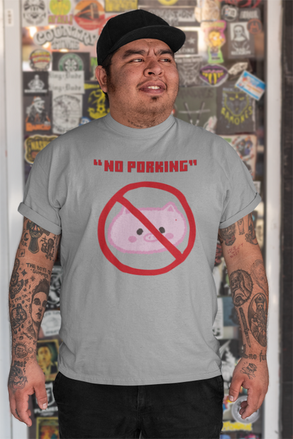 No Porking (male/unisex-vd-t-shirt)