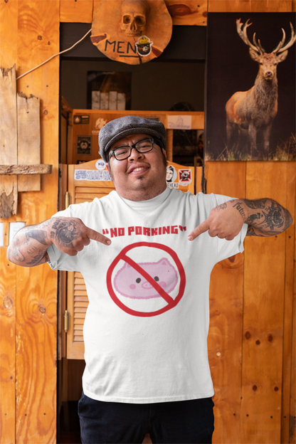 No Porking (male/unisex-vd-t-shirt)