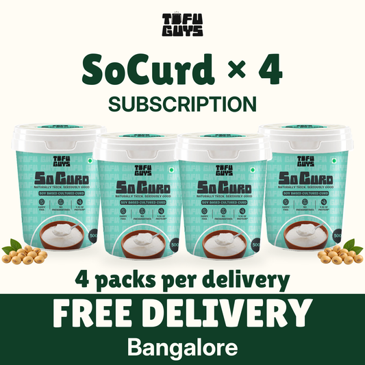 Tofu Guys SoCurd (500 ml) x 4