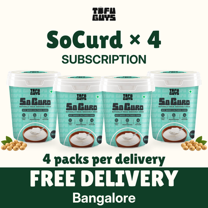 Tofu Guys SoCurd (500 ml) x 4