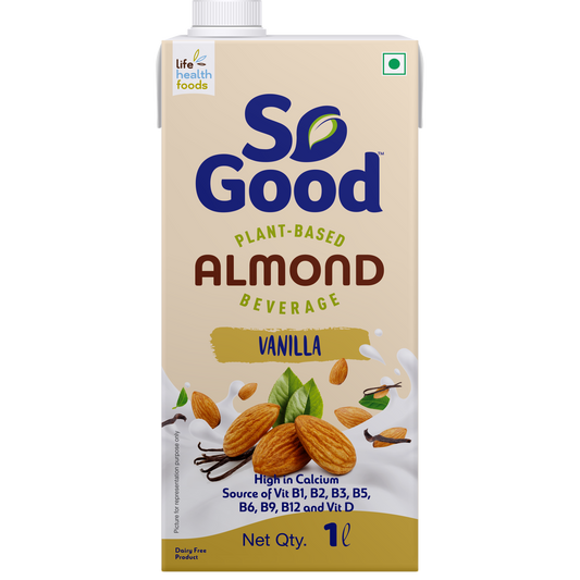 So Good Almond Fresh, Vanilla Beverage, 1 Lit
