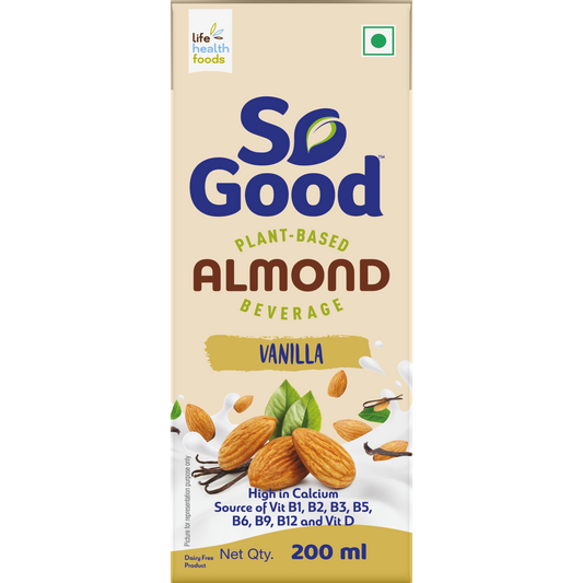 So Good Almond Fresh, Vanilla Beverage, 200 ml