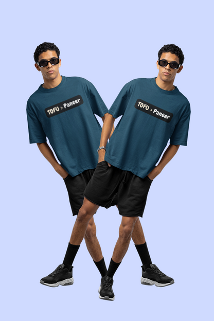 Tofu > Paneer (male/unisex-vd-t-shirt)