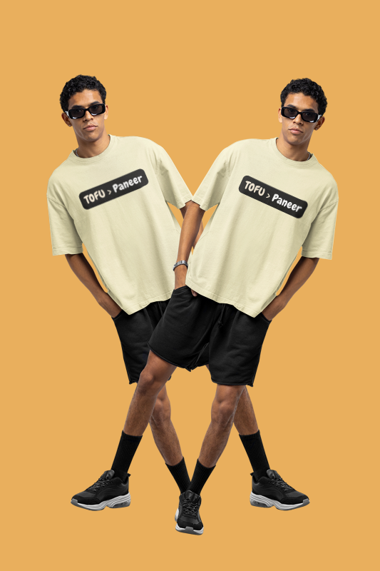 Tofu > Paneer (male/unisex-vd-t-shirt)