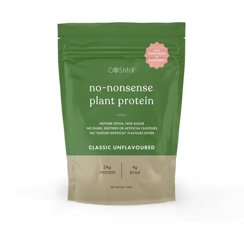 COSMIX - NO-NONSENSE PLANT PROTEIN - CLASSIC UNFLAVORED - 500gm