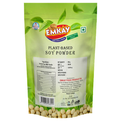 Emkay Instant Soy Milk Powder. 200gm