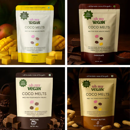 Combo Pack - Coco Melts 4-Pack Combo