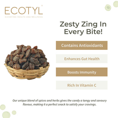 Ecotyl Amla Candy (Chatpata) | After Meal Digestive | 250g
