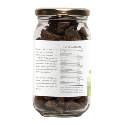 Ecotyl Amla Candy (Chatpata) | After Meal Digestive | 250g