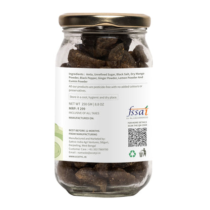 Ecotyl Amla Candy (Chatpata) | After Meal Digestive | 250g