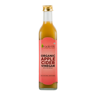 Praakritik Organic Apple Cider Vinegar Pure 500 ML
