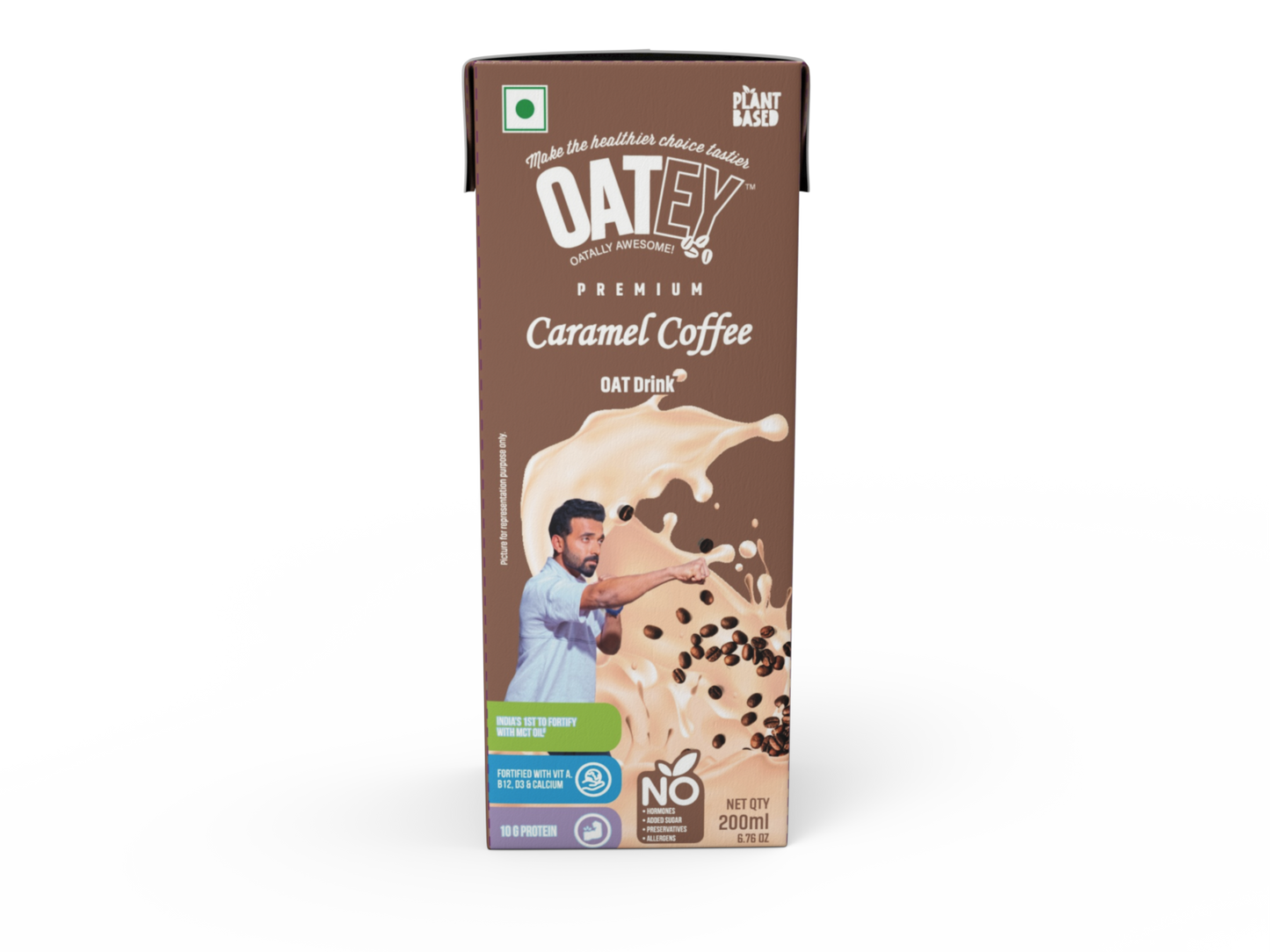 OATEY Premium Caramel Coffee Oat Milk Plant-Based 200ml