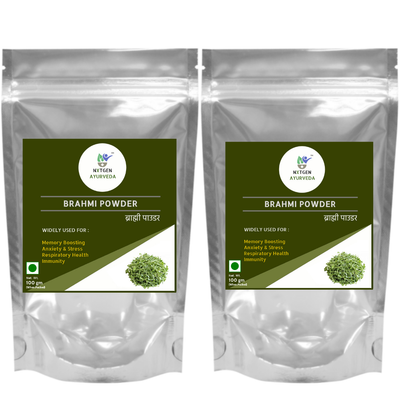 Nxtgen Ayurveda Brahmi Powder - 100 gms (Pack of 2)