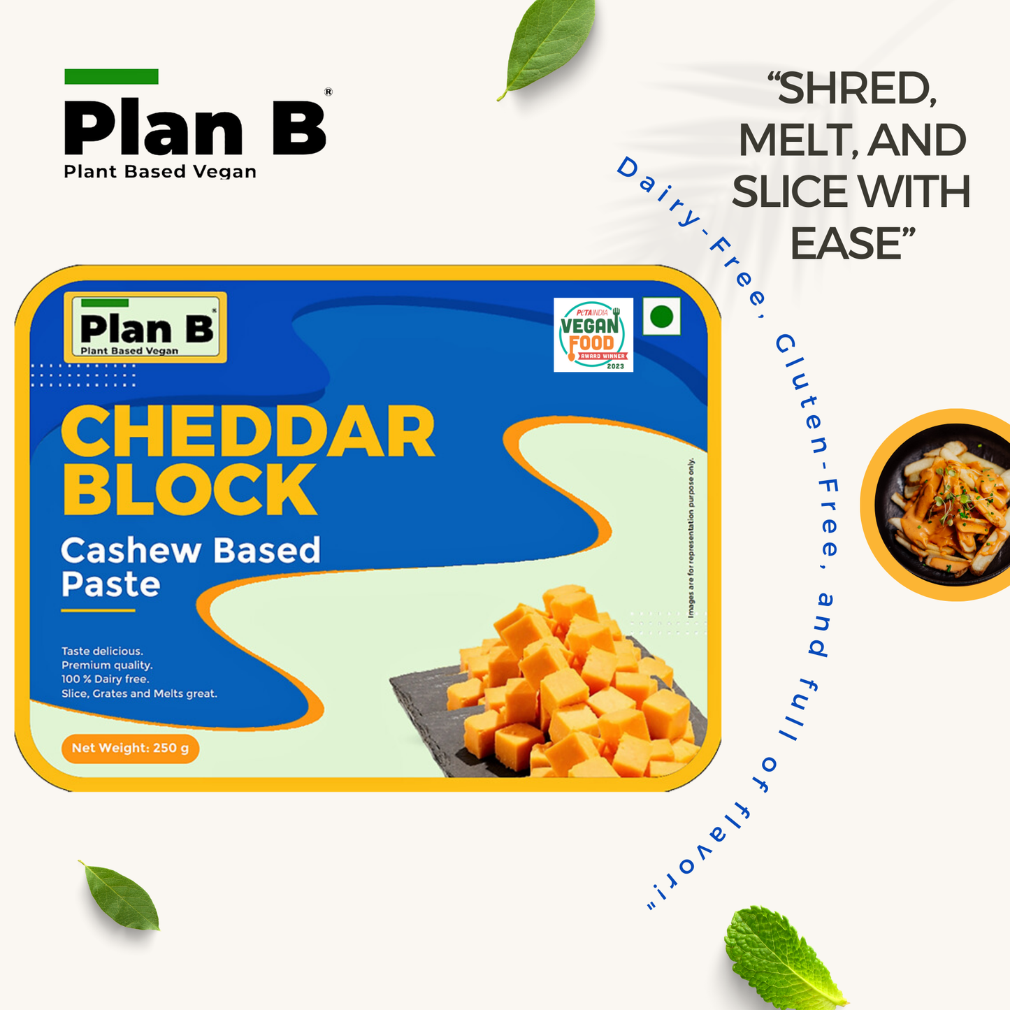 Plan B Cheddar Block 250 g