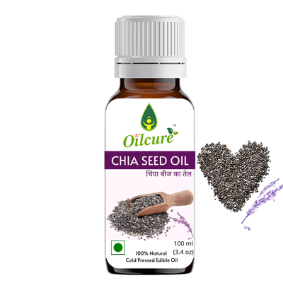 Oilcure Chia Seed Oil Cold Pressed- 100 ml