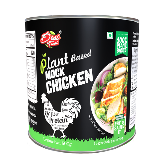 Desi Treat Plant-Based Mock Chicken, 800gm