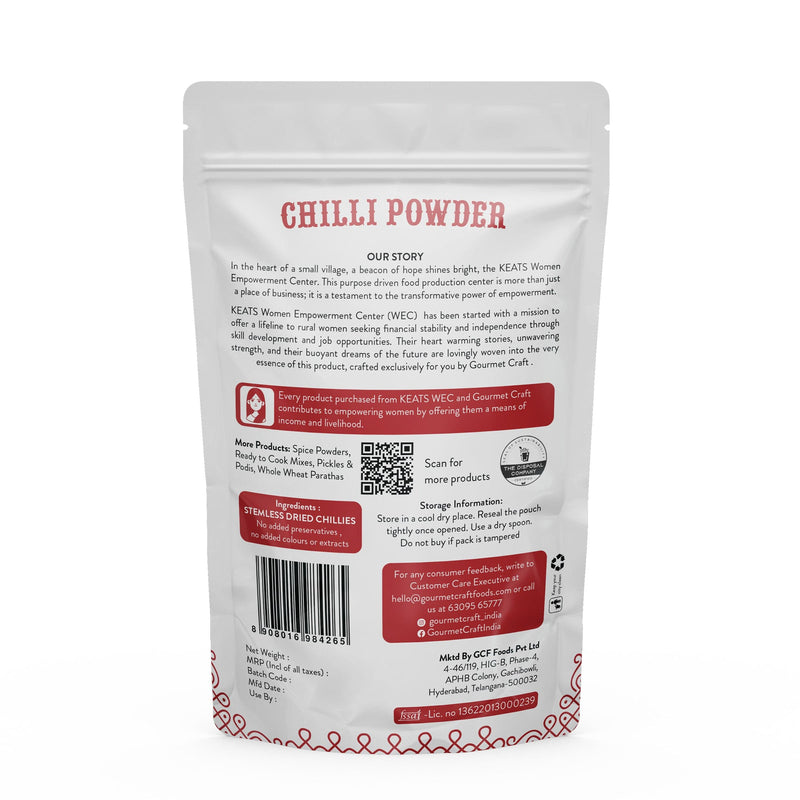 Gourmet Craft Chilli Powder Pack of 1(200g)