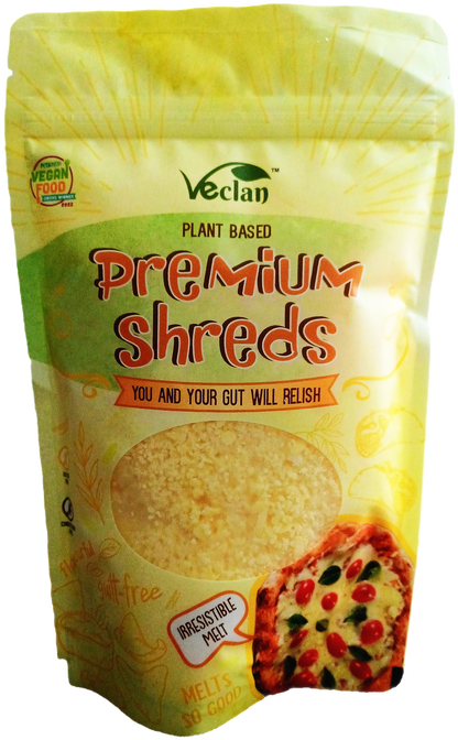Veclan Premium Mozzarella Shreds - 200g (Dairy Free)