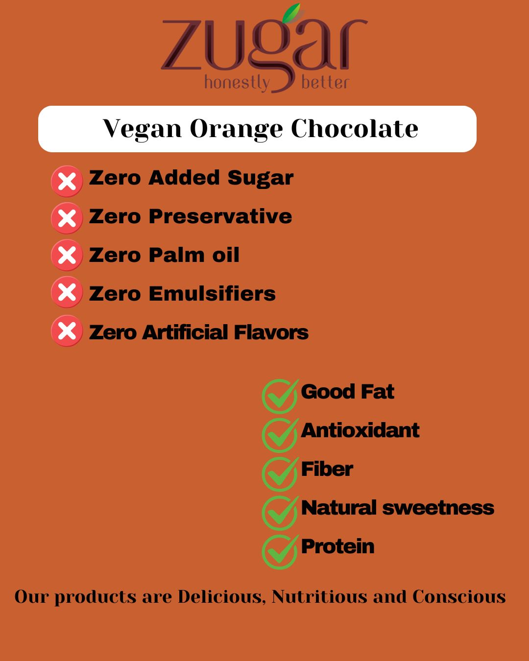 Vegan Orange Dark Chocolate