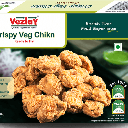 Vezlay Crispy Veg Chikn, 300gm