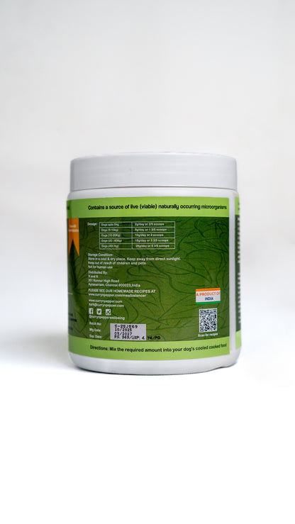 Curry n Pepper Meal Balancer Supplement for HomeCooked Dog Food (200g)