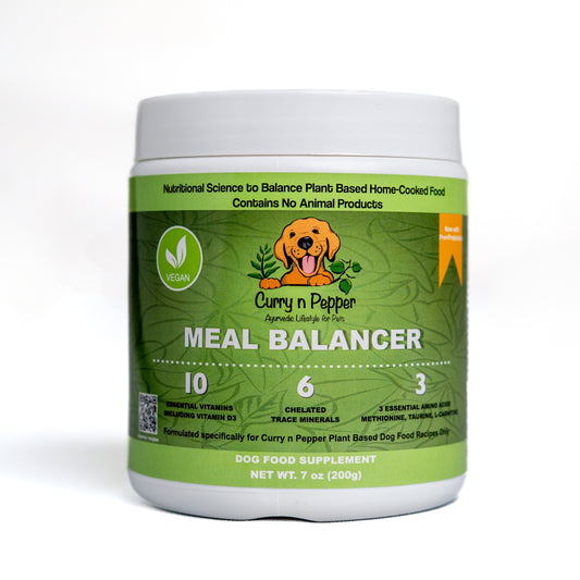 Curry n Pepper Meal Balancer Supplement for HomeCooked Dog Food (200g)