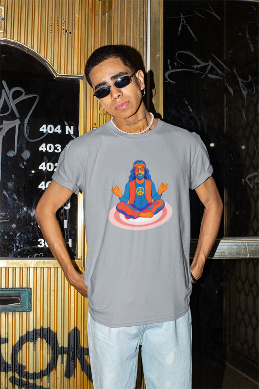 Cut Harm Get Calm (Hippie) (male/unisex-vd-t-shirt)