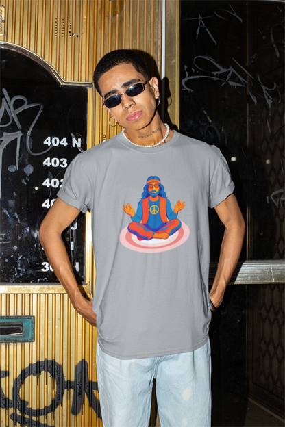 Cut Harm Get Calm (Hippie) (male/unisex-vd-t-shirt)