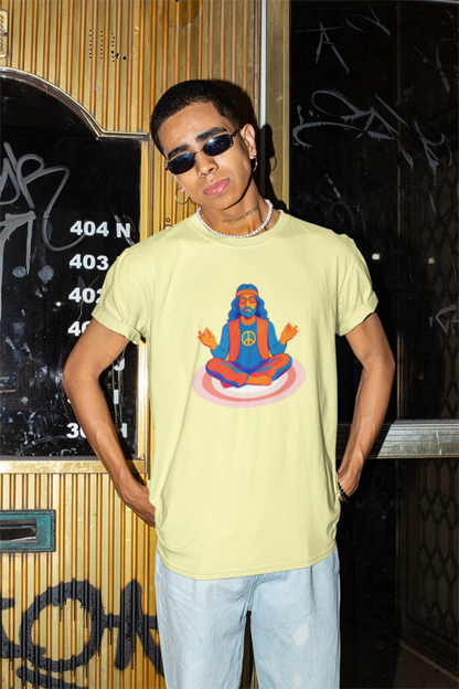 Cut Harm Get Calm (Hippie) (male/unisex-vd-t-shirt)
