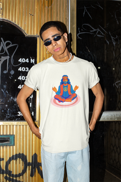 Cut Harm Get Calm (Hippie) (male/unisex-vd-t-shirt)