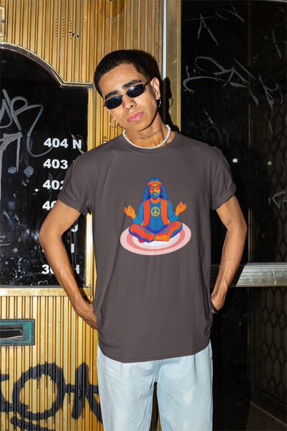 Cut Harm Get Calm (Hippie) (male/unisex-vd-t-shirt)