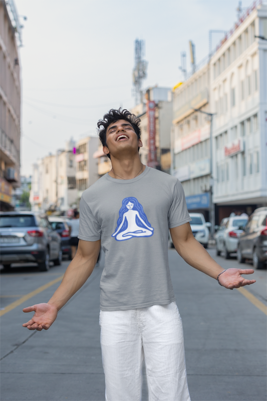 Cut Harm Get Calm (yogi) (male/unisex-vd-t-shirt)