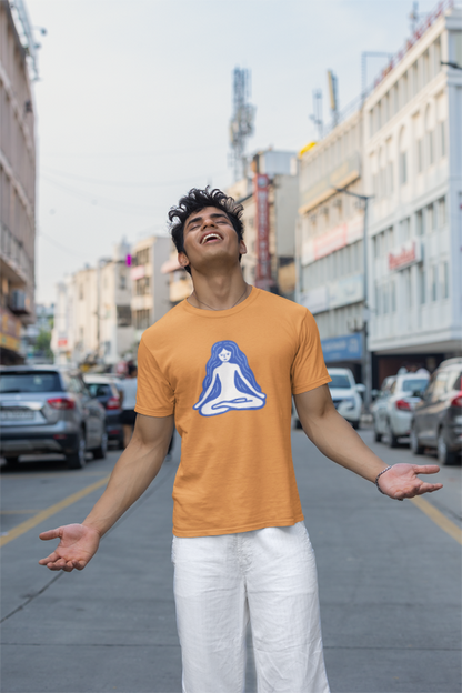 Cut Harm Get Calm (yogi) (male/unisex-vd-t-shirt)