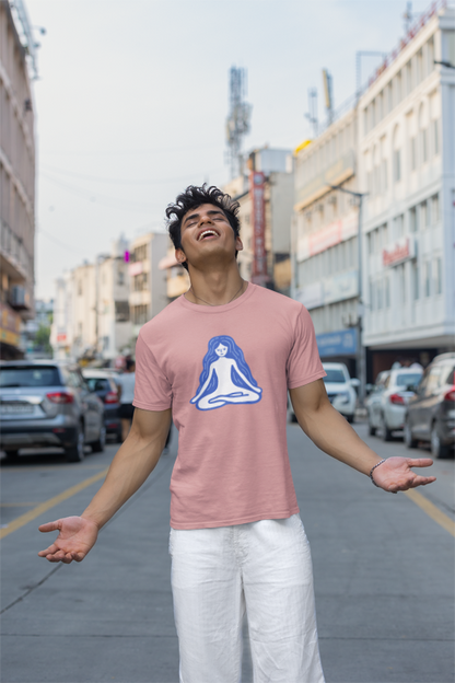Cut Harm Get Calm (yogi) (male/unisex-vd-t-shirt)