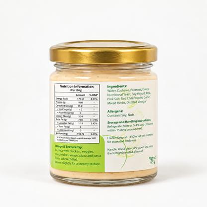 Plant Based Cheese Spread - Dates & Chill -  175 gms