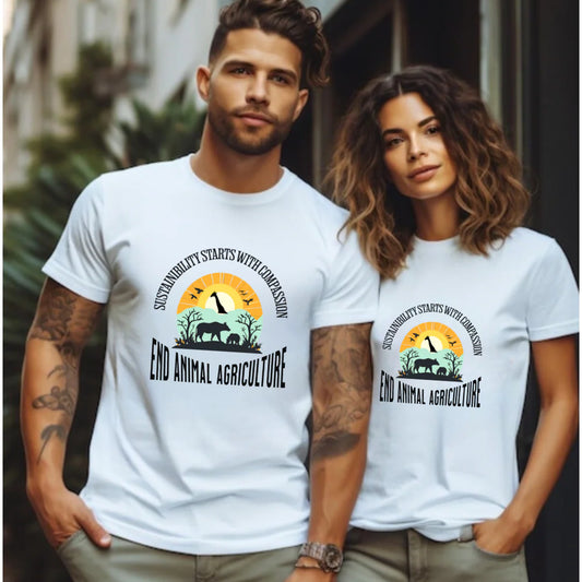 T-Shirt | Sustainability starts with compassion