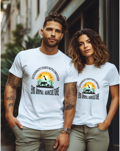 T-Shirt | Sustainability starts with compassion
