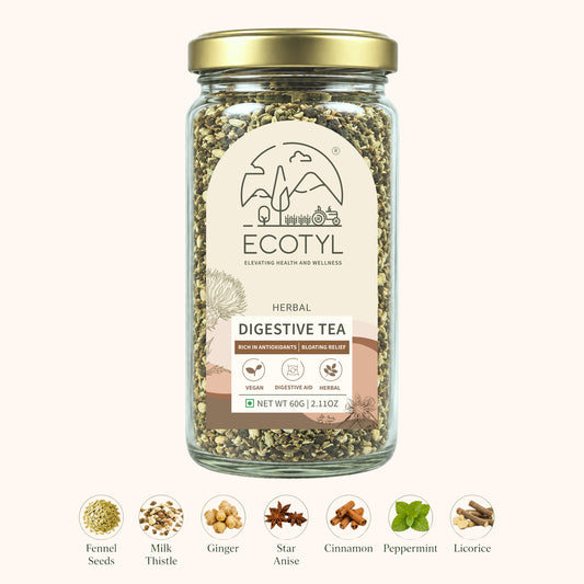 Ecotyl Digestive Tea | Gut Health | Herbal Tea  | 60g