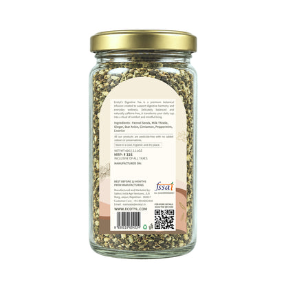 Ecotyl Digestive Tea | Gut Health | Herbal Tea  | 60g