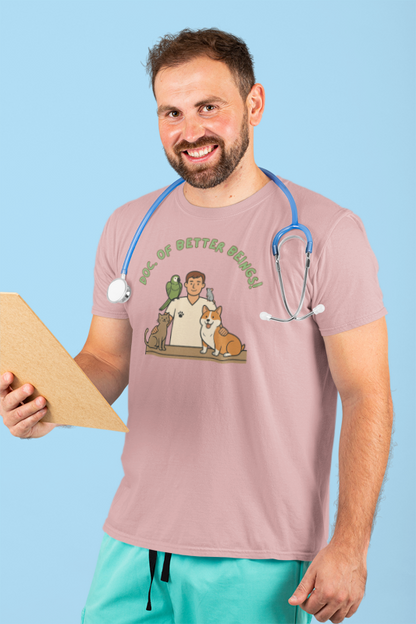 Doc of Better Beings (male/unisex-vd-t-shirt)