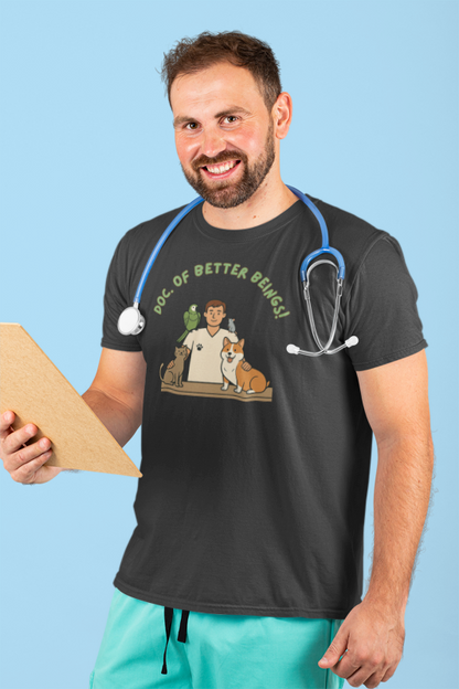 Doc of Better Beings (male/unisex-vd-t-shirt)