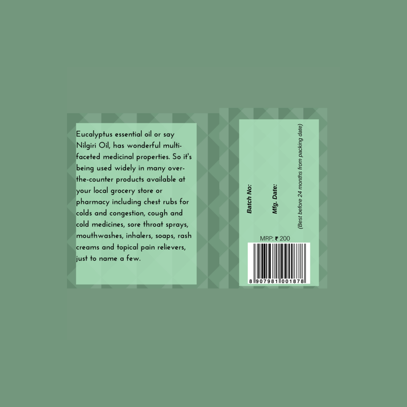 Oilcure Eucalyptus Oil - 30 ml
