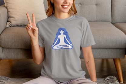 Cut Harm Get Calm (Yogi) (women-vd-t-shirt)