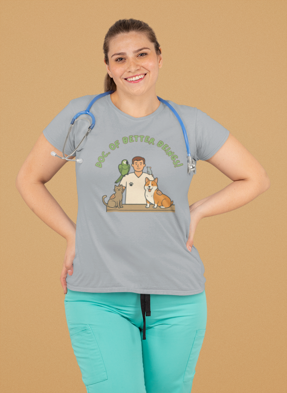 Doc of Better Beings (women-vd-t-shirt)