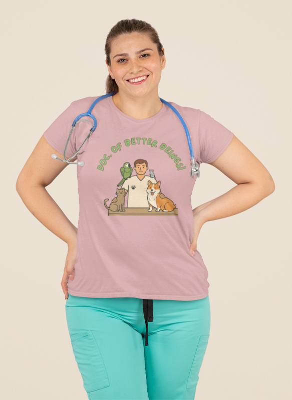 Doc of Better Beings (women-vd-t-shirt)
